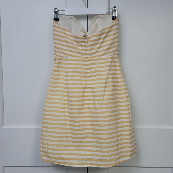 Sabo Skirt Beige and White Striped Mini Dress - Picture 10 of 10